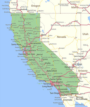 California Highway Map